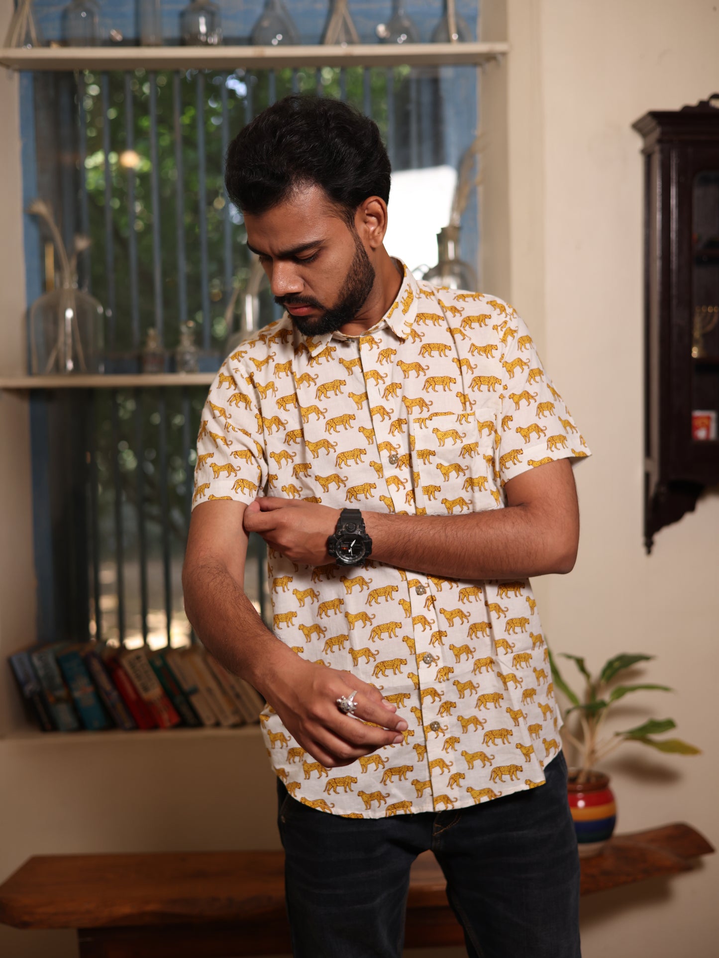Chittah Blockprint Shirt