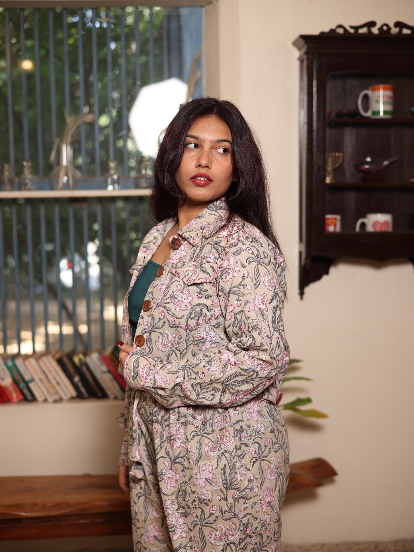 Pista Blockprint Co-ord Set