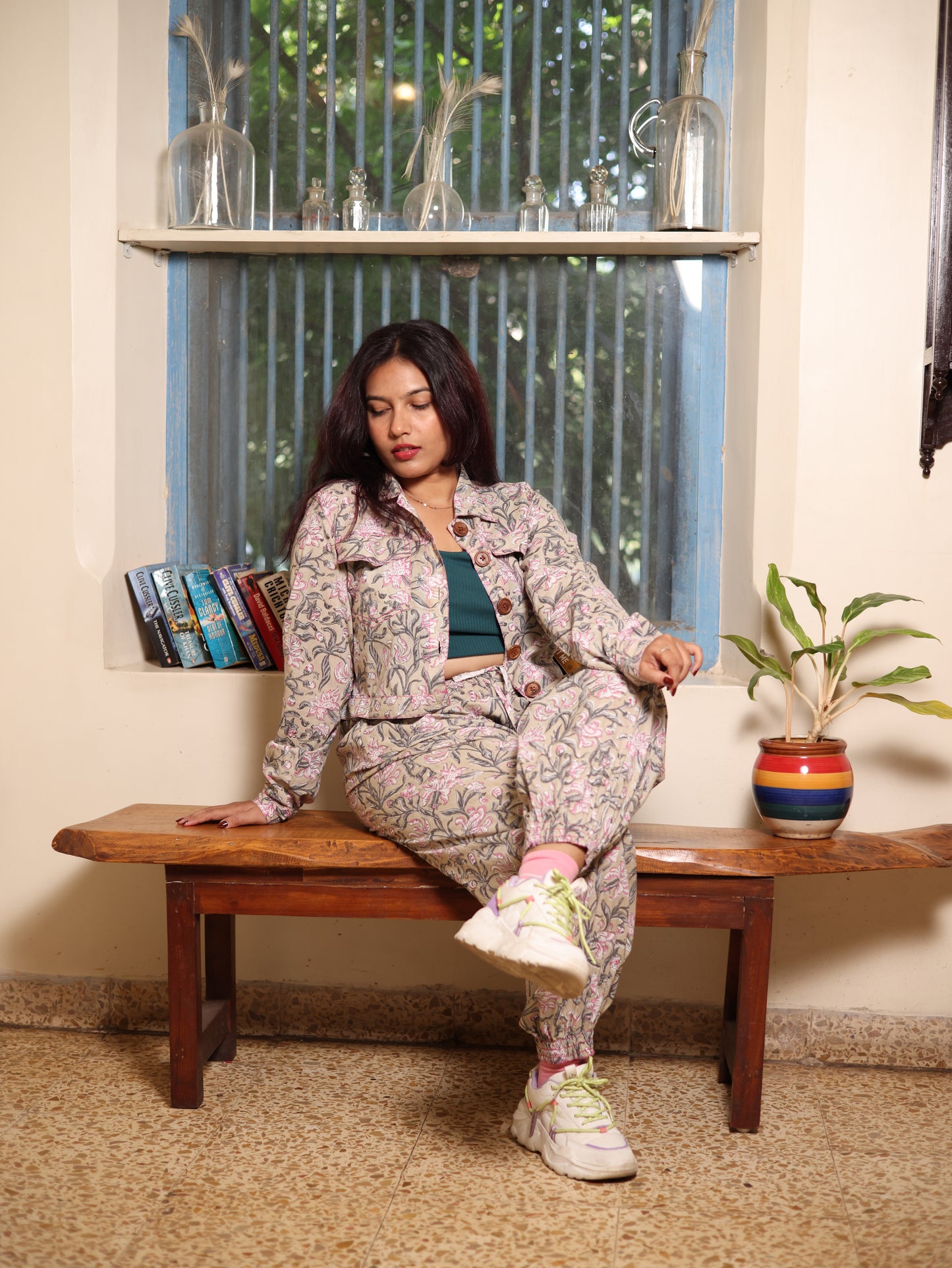 Pista Blockprint Co-ord Set