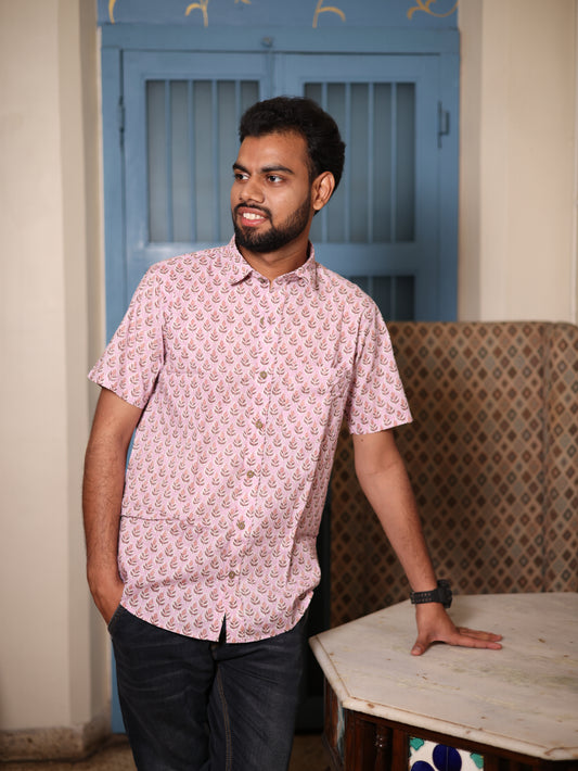 Blossom Blockprint Shirt